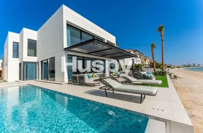 Villa - 5 Bedrooms - 6 Bathrooms for rent in Garden Homes Frond B - Garden Homes - Palm Jumeirah - Dubai