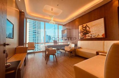 Office Space - Studio - 2 Bathrooms for rent in Tamani Art Tower - Business Bay - Dubai