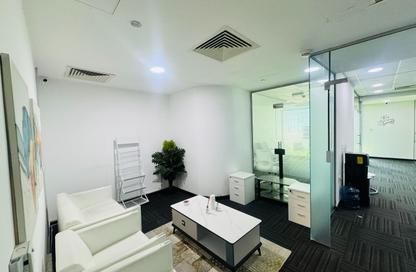 Office Space - Studio - 1 Bathroom for rent in The Prism - Business Bay - Dubai