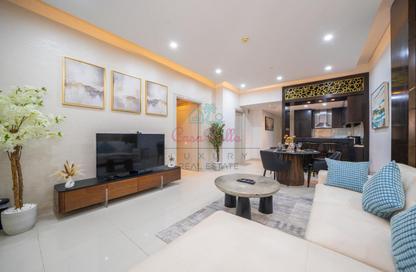 Apartment - 1 - 1 for rent in Upper Crest - Downtown Dubai - Dubai