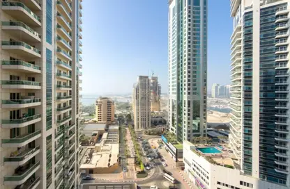 Apartment - 2 Bedrooms - 3 Bathrooms for rent in Skyview Tower - Dubai Marina - Dubai