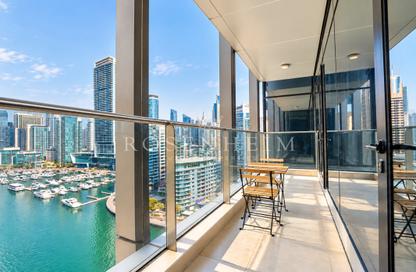 Apartment - 2 - 4 for rent in Sparkle Tower 1 - Sparkle Towers - Dubai Marina - Dubai