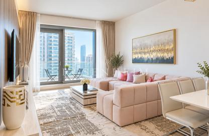 Apartment - 2 - 4 for rent in Sparkle Tower 1 - Sparkle Towers - Dubai Marina - Dubai