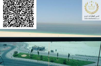 شقة - 2 غرف نوم - 2 حمامات للايجار في مساكن كورنيش عجمان - طريق كورنيش عجمان - عجمان