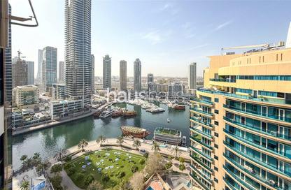 Apartment - Studio - 1 Bathroom for sale in Sparkle Tower 2 - Sparkle Towers - Dubai Marina - Dubai