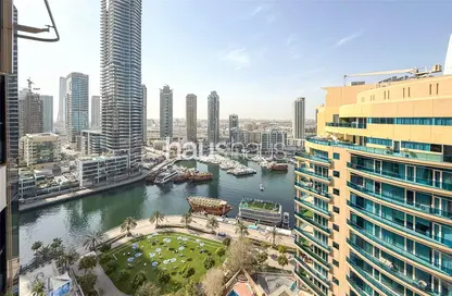 شقة - 1 حمام للبيع في برج التألق 2 - أبراج البريق - دبي مارينا - دبي