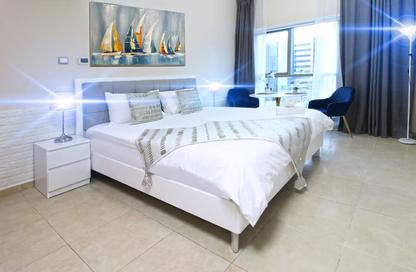 Apartment - Studio - 1 Bathroom for rent in Zumurud Tower - Dubai Marina - Dubai