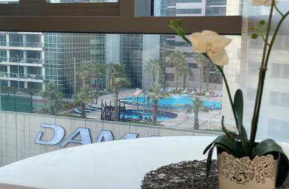 Apartment - Studio - 1 Bathroom for rent in Zumurud Tower - Dubai Marina - Dubai