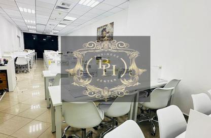 Co-working space - Studio - 3 Bathrooms for rent in Corniche Tower - Ajman Corniche Road - Ajman