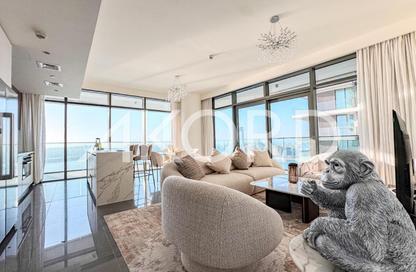 شقة - 3 غرف نوم - 4 حمامات للايجار في برج Beach Vista 2 - بيتش فيستا - إعمار بيتشفرونت - دبي هاربور - دبي شقة - 3 غرف نوم - 4 حمامات للايجار في برج Beach Vista 2 - بيتش فيستا - إعمار بيتشفرونت - دبي هاربور - دبي
