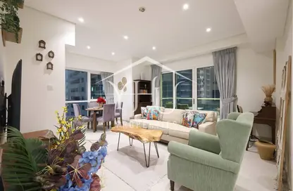 Apartment - 2 Bedrooms - 2 Bathrooms for rent in The Royal Oceanic - Dubai Marina - Dubai