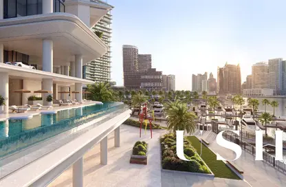 Penthouse - 4 Bedrooms - 5 Bathrooms for sale in The Vela Dorchester Collection - Business Bay - Dubai