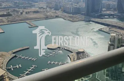 Apartment - 1 Bedroom - 2 Bathrooms for rent in Marina Blue Tower - Marina Square - Al Reem Island - Abu Dhabi