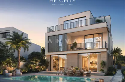 Villa - 4 Bedrooms - 6 Bathrooms for sale in Serro 2 - The Heights Country Club  and  Wellness - Dubai