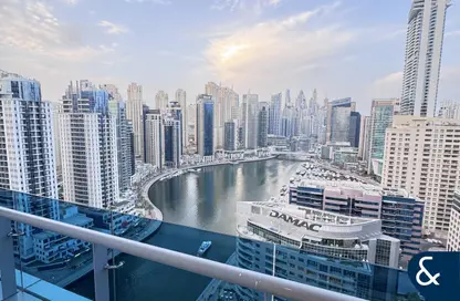 شقة - 3 غرف نوم - 5 حمامات للايجار في اورا مارينا - دبي مارينا - دبي