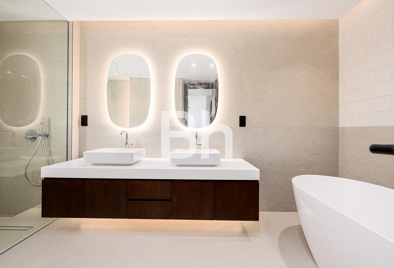 Twin Modern Villas | Full Burj Al Arab View photo 18