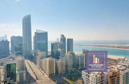 Apartment - 3 - 4 for rent in Burj Mohammed Bin Rashid at WTC - Corniche Road - Abu Dhabi