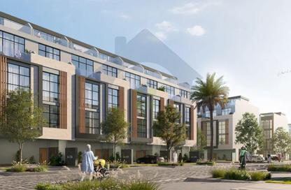Townhouse - 3 Bedrooms - 6 Bathrooms for sale in Reportage Village Khalifa City - Khalifa City - Abu Dhabi