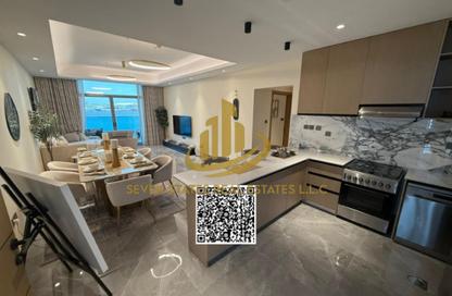 Apartment - 2 Bedrooms - 3 Bathrooms for sale in Ajman Creek Towers - Al Rashidiya 1 - Al Rashidiya - Ajman