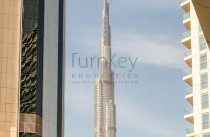 Apartment - 1 Bedroom - 2 Bathrooms for rent in DAMAC Maison Dubai Mall Street (The Signature) - Burj Khalifa Area - Downtown Dubai - Dubai