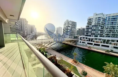 شقة - 2 غرف نوم - 4 حمامات للايجار في P2836 - شاطئ الراحة - أبوظبي