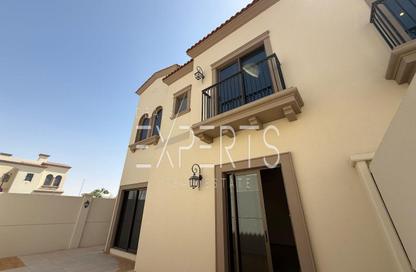 Townhouse - 3 - 3 for rent in Cordoba - Bloom Living - Zayed City (Khalifa City C) - Khalifa City - Abu Dhabi