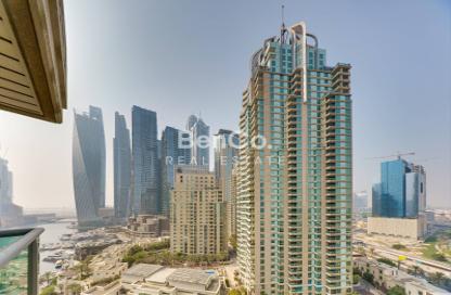 Apartment - 1 - 2 for rent in Al Mesk Tower - Dubai Marina Towers - Dubai Marina - Dubai