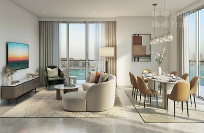 Apartment - 2 - 3 for sale in Beachgate by Address - Emaar Beachfront - Dubai Harbour - Dubai
