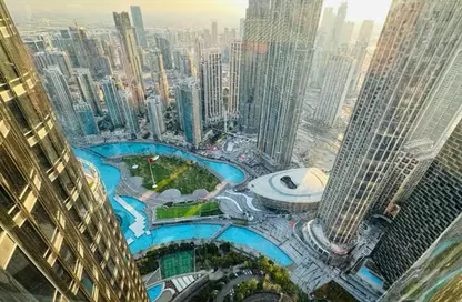 شقة - غرفة نوم - 1 حمام للايجار في برج خليفة - برج خليفة - وسط مدينة دبي - دبي