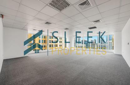 Office Space - Studio - 1 Bathroom for rent in Churchill Executive Tower - Churchill Towers - Business Bay - Dubai