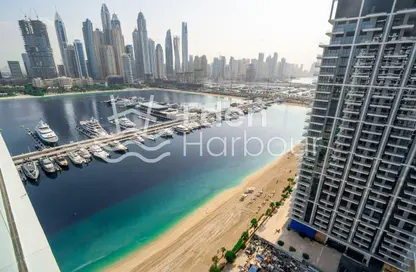 Apartment - 1 Bedroom - 1 Bathroom for rent in Palace Beach Residence Tower 1 - Palace Beach Residence - EMAAR Beachfront - Dubai Harbour - Dubai