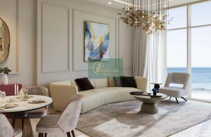 Apartment - 1 - 2 for sale in Aqua Arc - Al Marjan Island - Ras Al Khaimah