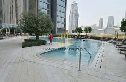 Apartment - 2 Bedrooms - 2 Bathrooms for rent in Vida Dubai Mall Tower 2 - Vida Residences Dubai Mall - Downtown Dubai - Dubai