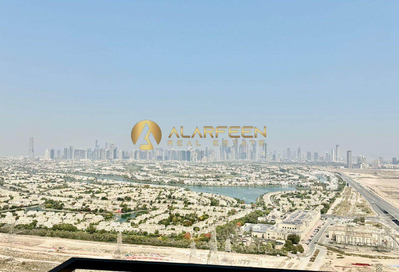 Furnished 1BR | Binghatti Onyx JVC | Skyline view photo 2