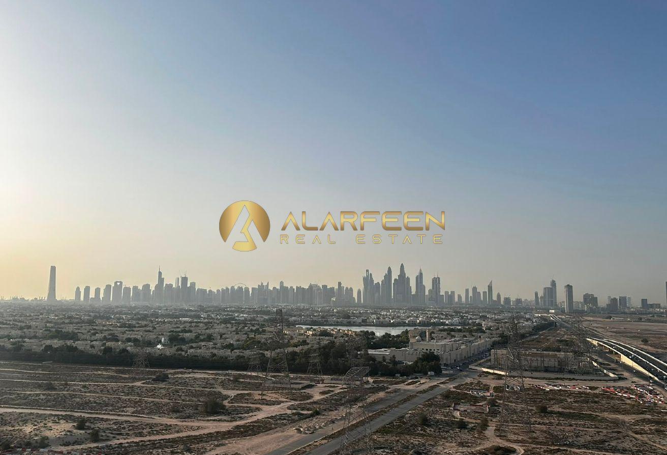 Furnished 1BR | Binghatti Onyx JVC | Skyline view photo 12