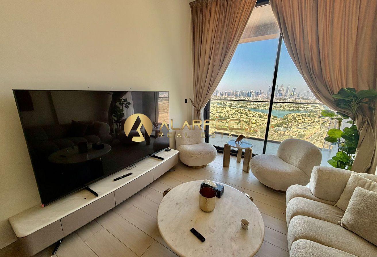Furnished 1BR | Binghatti Onyx JVC | Skyline view photo 7