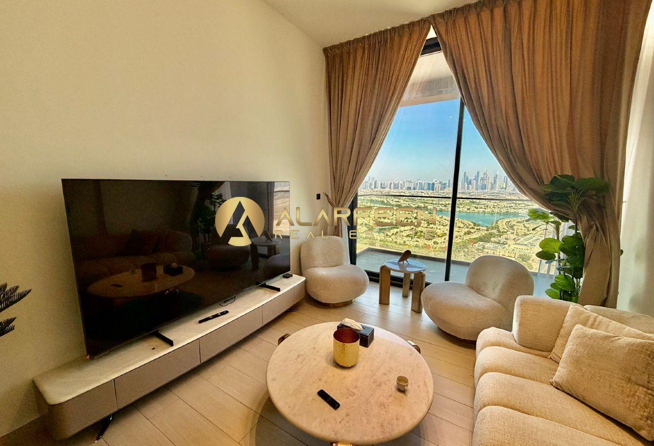 Furnished 1BR | Binghatti Onyx JVC | Skyline view photo 6
