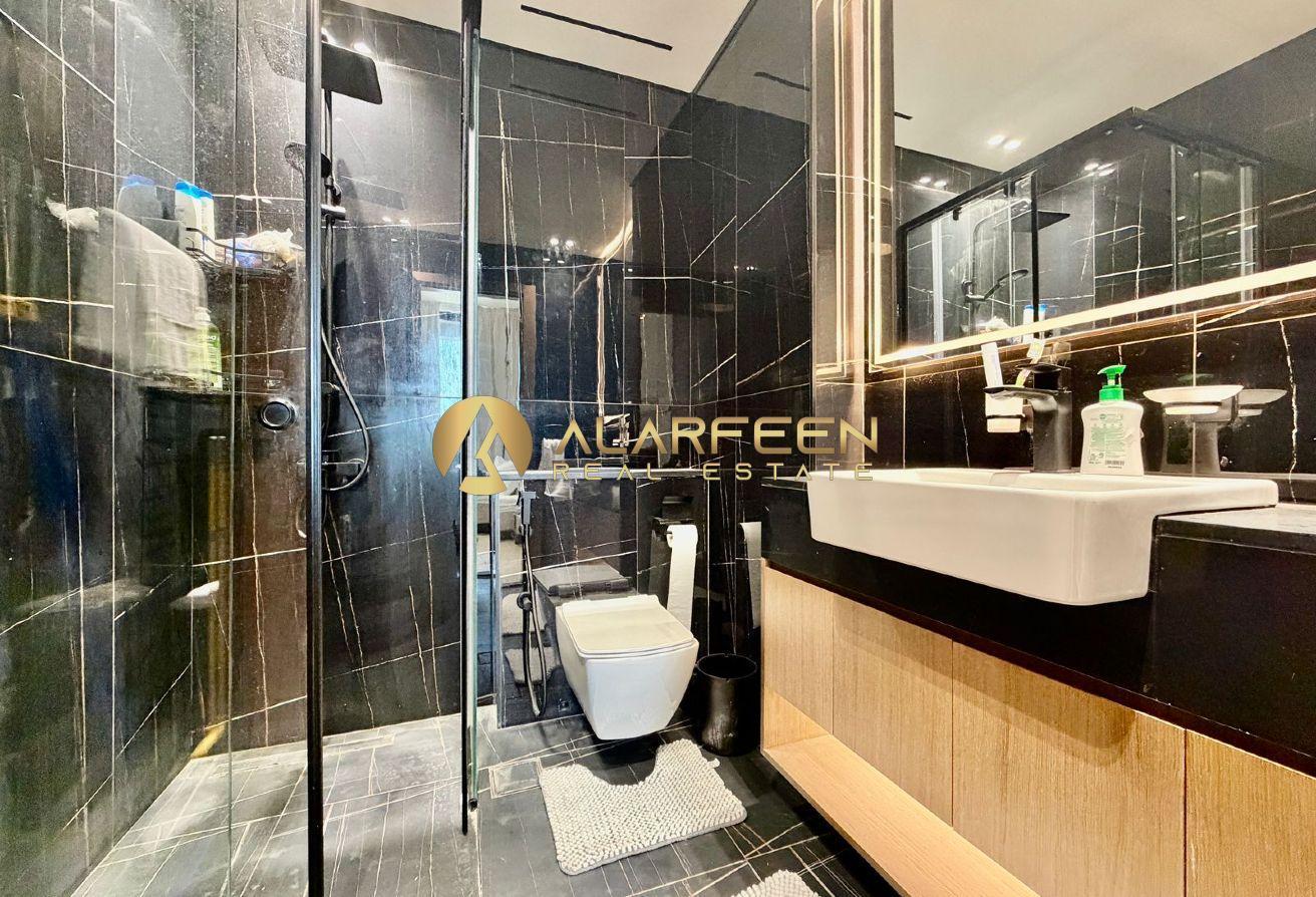 Furnished 1BR | Binghatti Onyx JVC | Skyline view photo 15