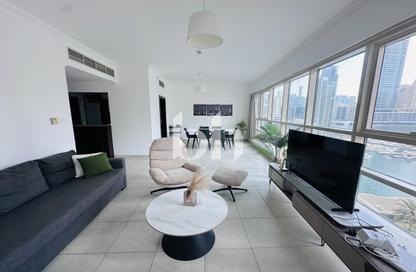 Apartment - 1 Bedroom - 2 Bathrooms for rent in Marina Quays West - Marina Quays - Dubai Marina - Dubai