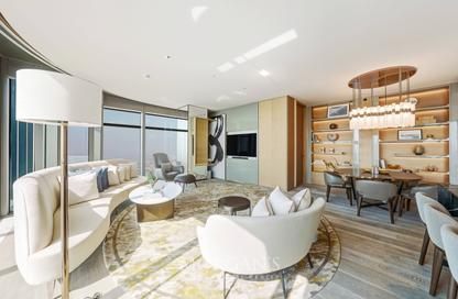Apartment - 2 Bedrooms - 2 Bathrooms for rent in One Za'abeel Tower - Zabeel 1 - Zabeel - Dubai