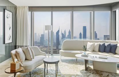 Apartment - 2 Bedrooms - 2 Bathrooms for rent in One Za'abeel Tower - Zabeel 1 - Zabeel - Dubai