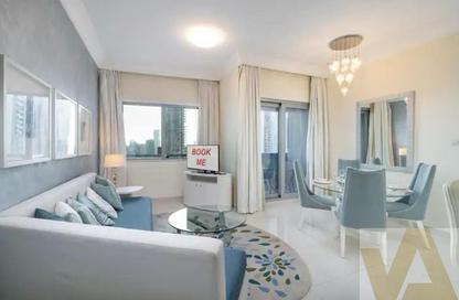 Apartment - 1 Bedroom - 2 Bathrooms for rent in Damac Maison Dubai Mall Street (The Signature) - Burj Khalifa Area - Downtown Dubai - Dubai