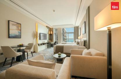 Apartment - Studio - 1 for rent in Mileo the Palm - Palm Jumeirah - Dubai