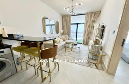 Apartment - 1 - 2 for rent in Binghatti Avenue - Al Jaddaf - Dubai