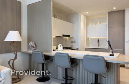 Apartment - 1 Bedroom - 2 Bathrooms for rent in Binghatti Royale - District 18 - Jumeirah Village Circle - Dubai
