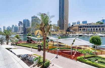 Shop - Studio - 1 Bathroom for rent in Bay Central 3 - Dubai Marina - Dubai
