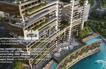 Apartment - 1 Bedroom - 1 Bathroom for sale in Radiant Marina Towers - Shams Abu Dhabi - Al Reem Island - Abu Dhabi