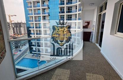 Apartment - 1 Bedroom - 2 Bathrooms for rent in Oasis Tower - Al Rashidiya 1 - Al Rashidiya - Ajman