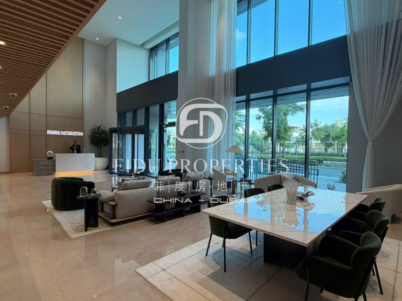 Pool And Park View | Modern Finish
