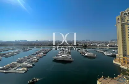 Apartment - 3 Bedrooms - 5 Bathrooms for rent in Marina Residences 1 - Marina Residences - Palm Jumeirah - Dubai